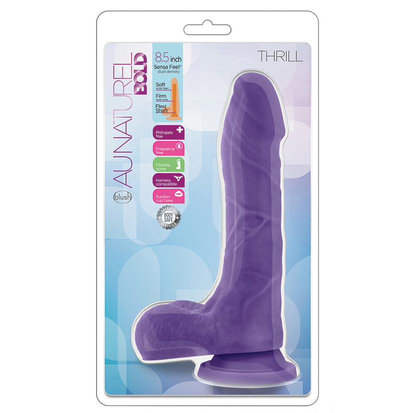 Au Natural Bold Thrill Dildo- 8.5"