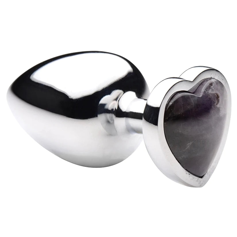 Booty Sparks Gemstones Amethyst Heart