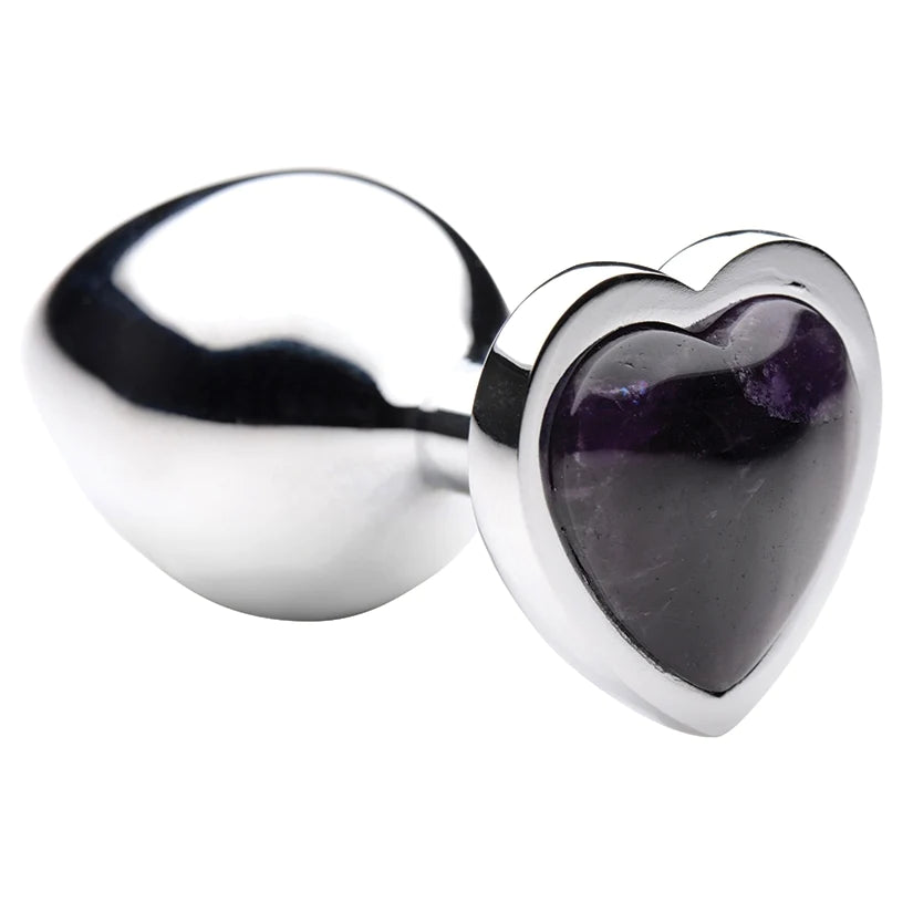 Booty Sparks Gemstones Amethyst Heart