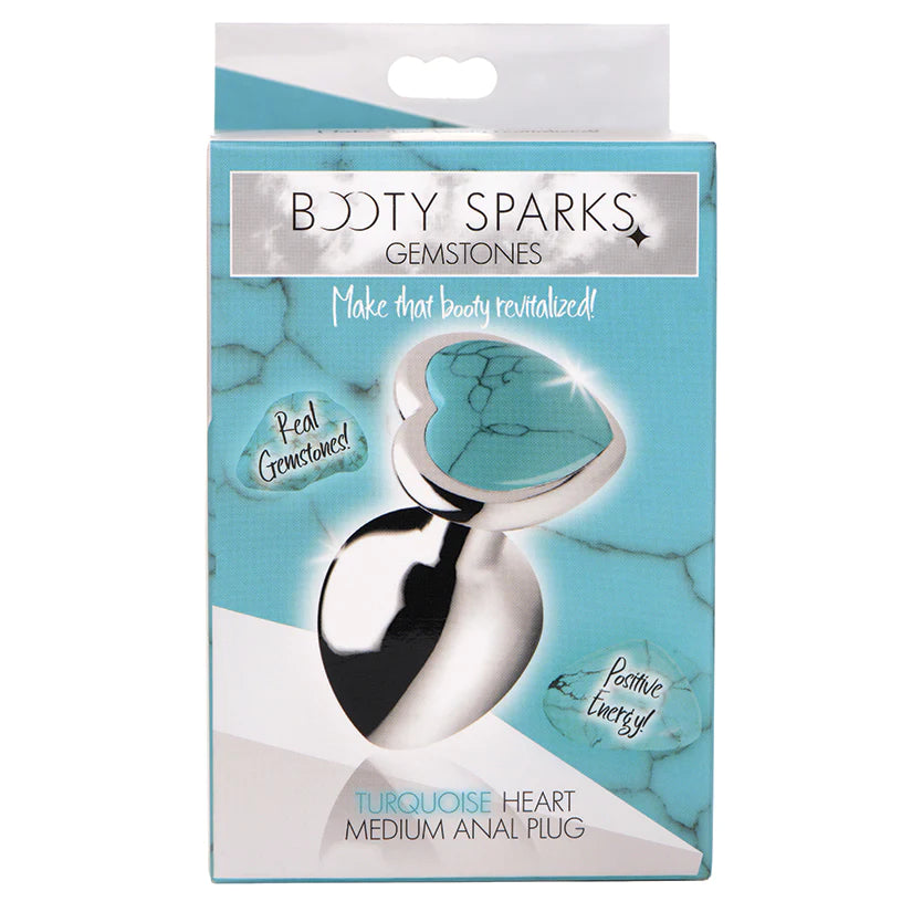 Booty Sparks Gemstones Turquoise Heart