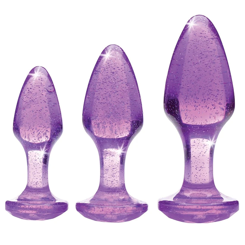 Booty Sparks Glitter Gem Anal Plug Set