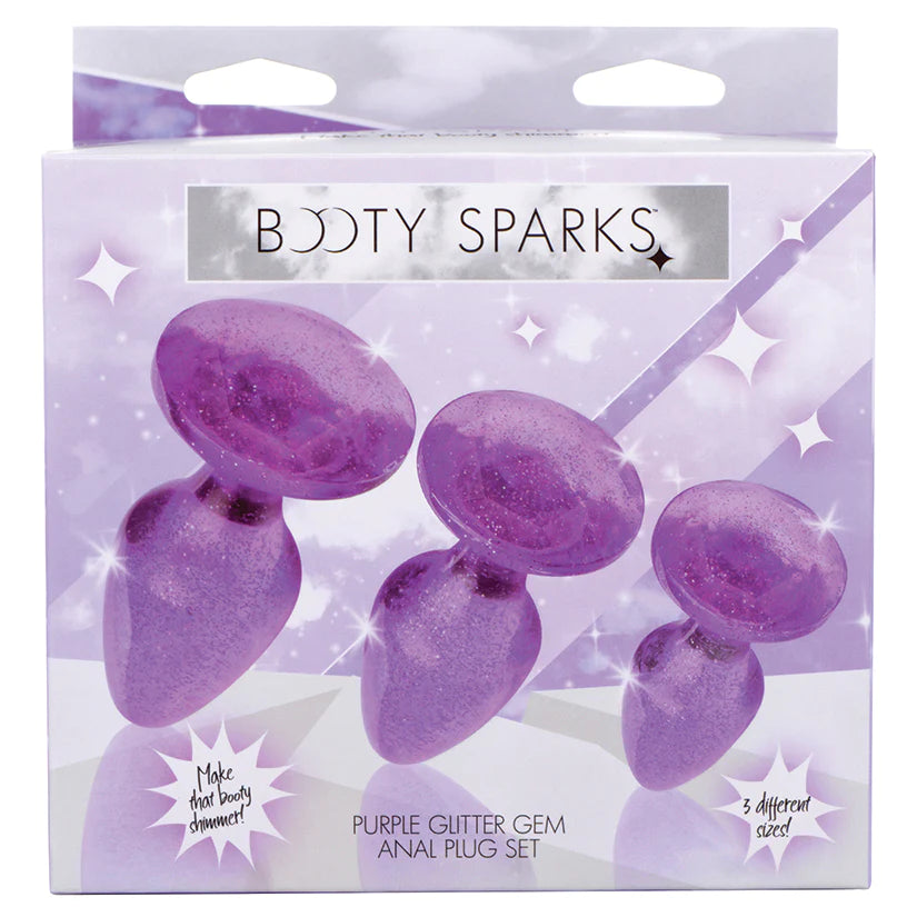 Booty Sparks Glitter Gem Anal Plug Set