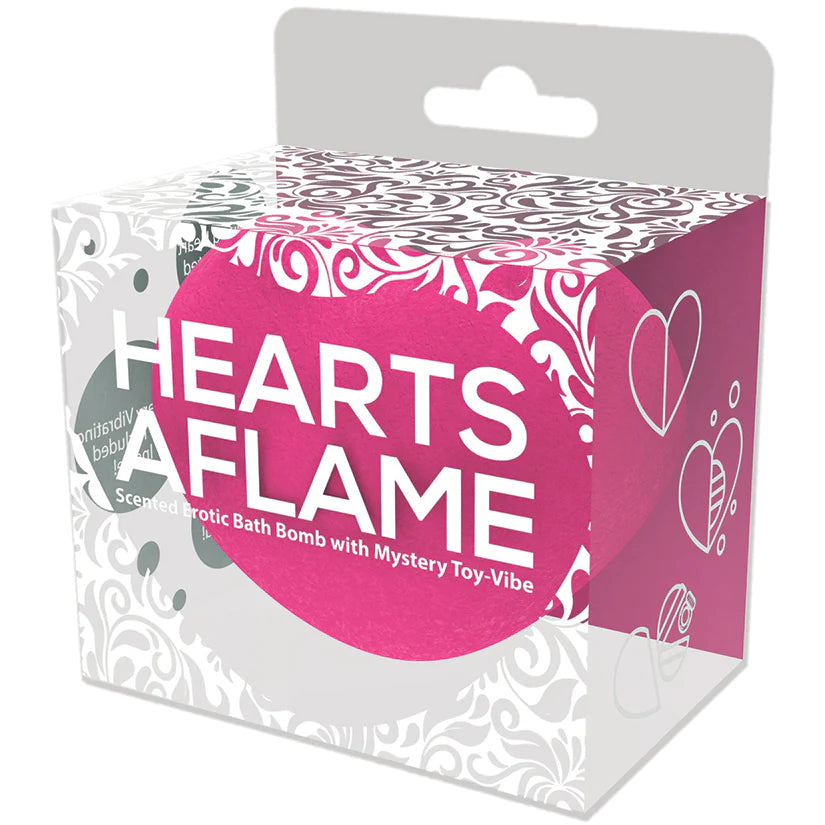 Hearts Aflame Erotic Lovers Bath Bomb
