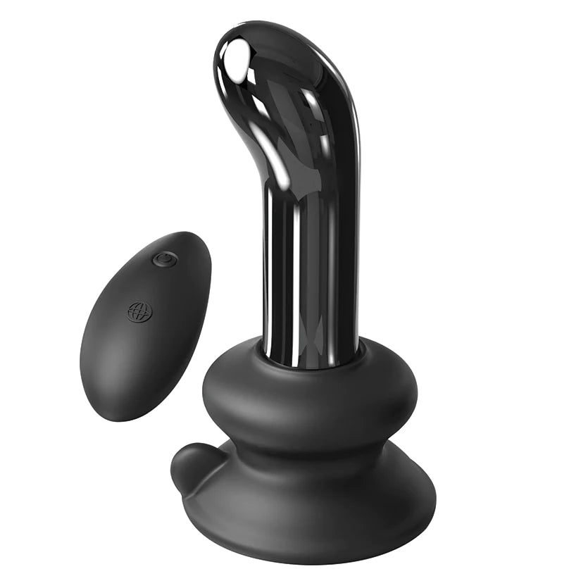 Icicles No.84 with rechargeable Vibrator and Remote-Black