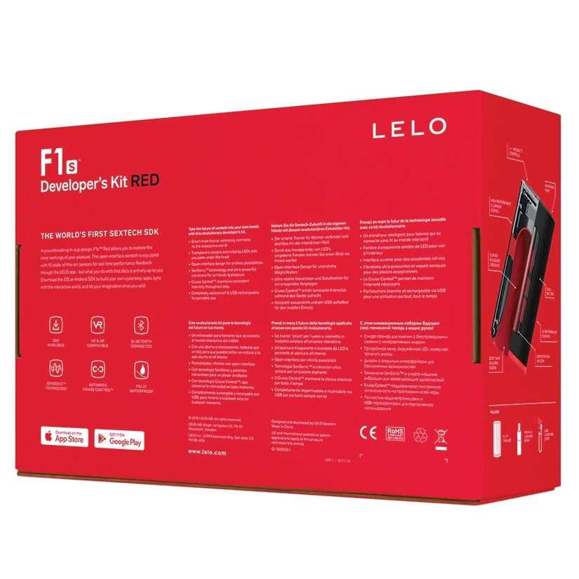 Lelo F1s Developer's Kit-Red