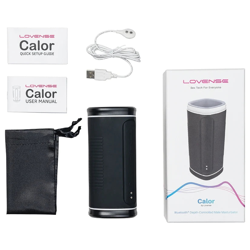 Lovense Calor Bluetooth Depth Controlled Male Masturbator