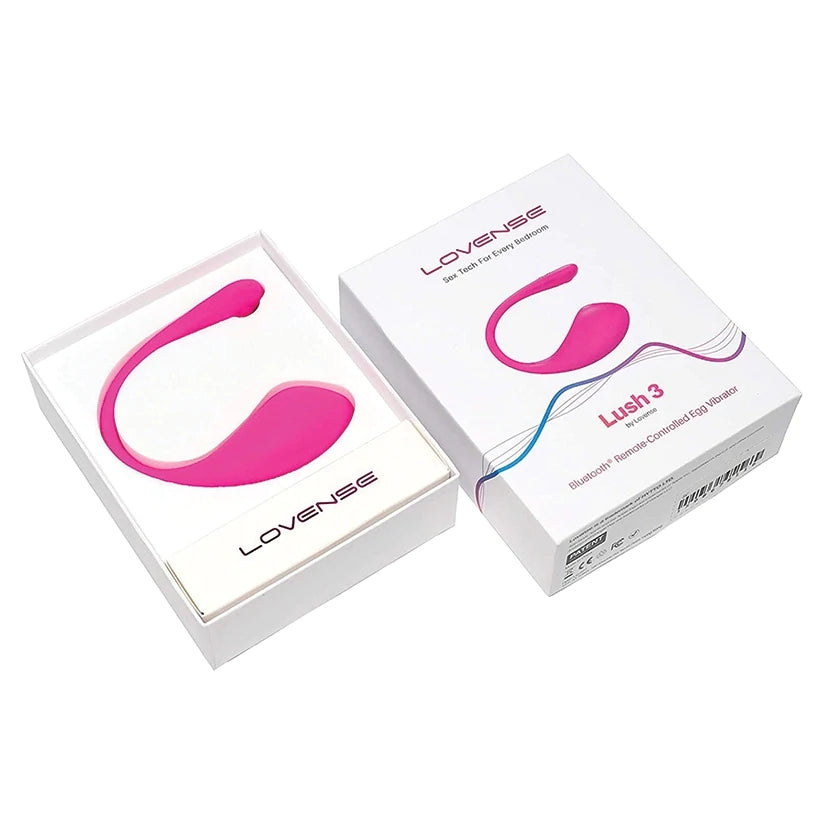 Lovense Lush 3 Bluetooth Remote Controlled Egg Vibrator