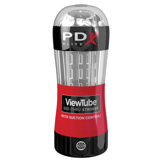 PDX Elite View Tube Stroker- Clear