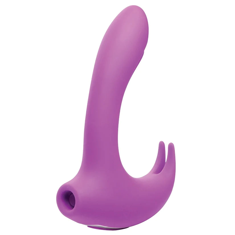 Shegasm 12x Lux Rocker Pulsing and Vibrating G-Spot Rabbit-Purple