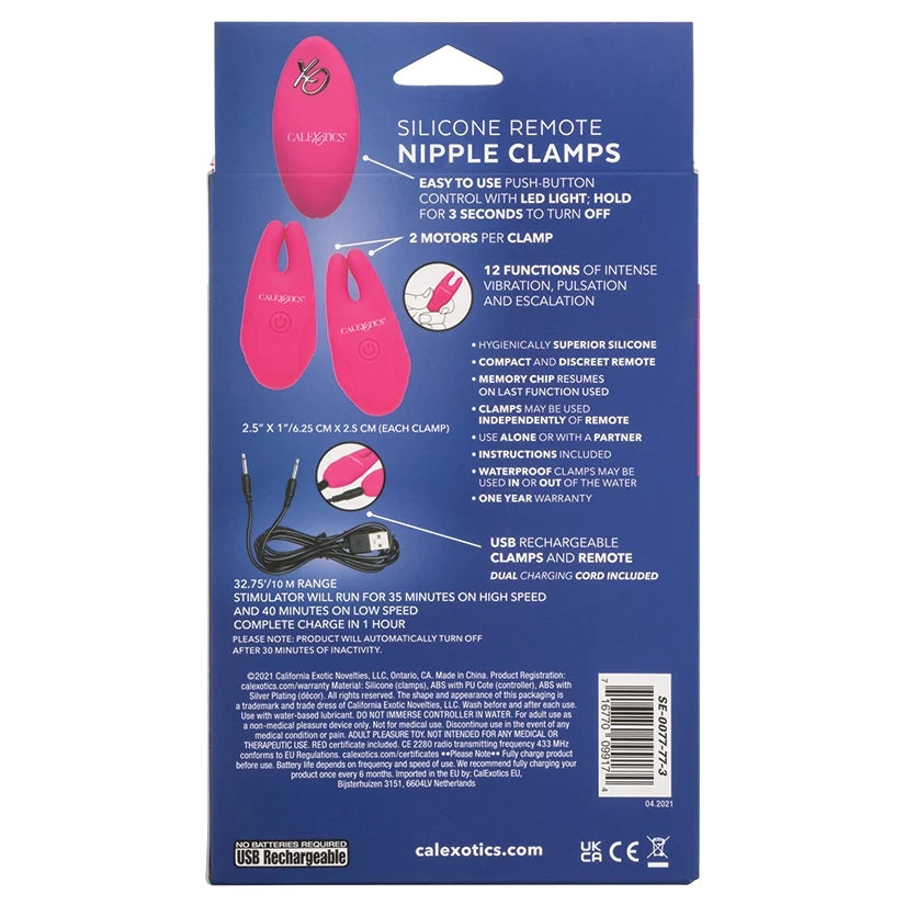 Silicone Remote Nipple Clamps