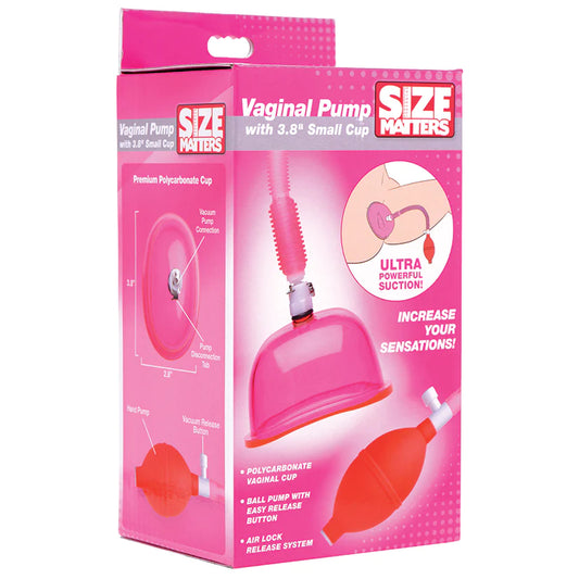 Size Matters Vaginal Pump 3.8" Small Cup