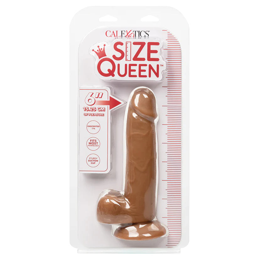 Size Queen Dildo 6"