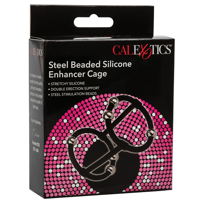 Steel Beaded Silicone Enhancer Cage