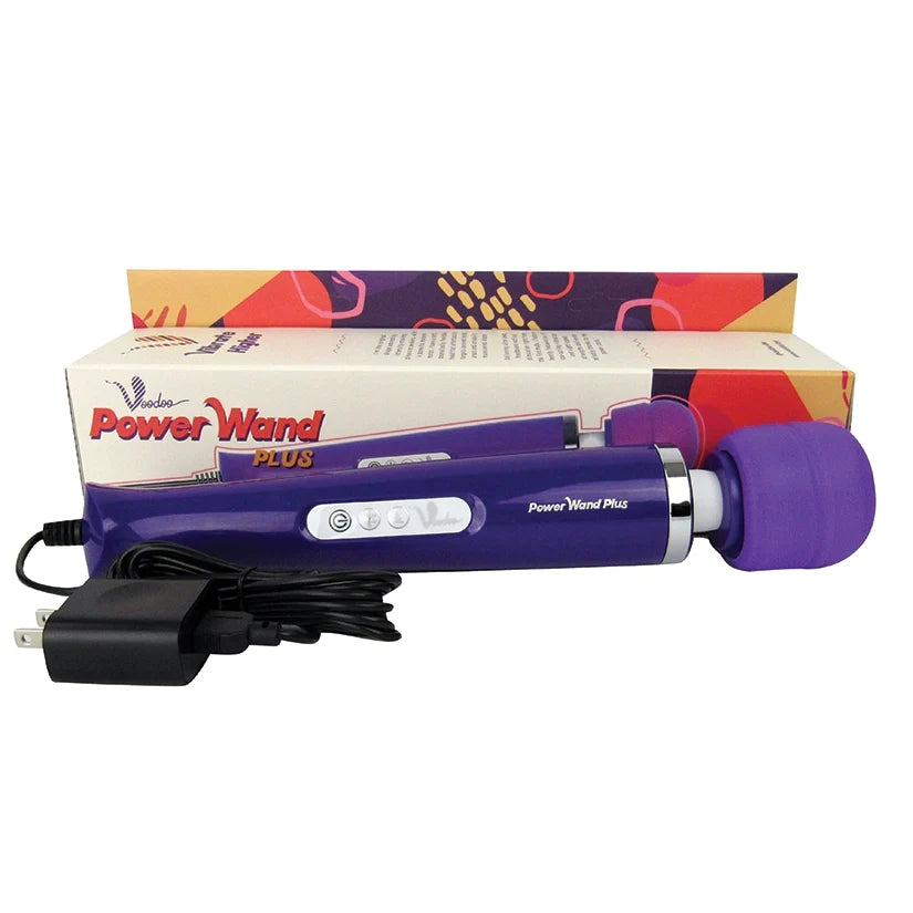 Voodoo Power Wand Plus 28X Plug In-Purple