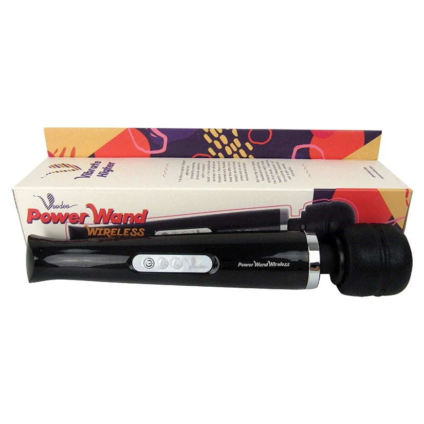 Voodoo Power Wand Rechargeable 28X- Black